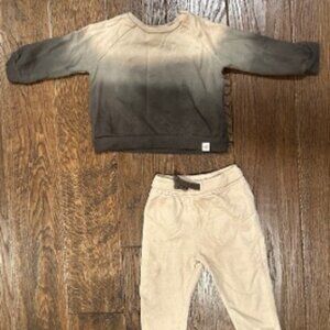 Burt's Bees Baby Dip Dye Two-Piece Set - 6-9m